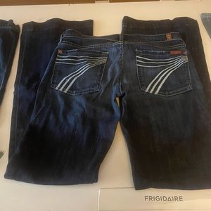 7 for all mankind dojo trousers